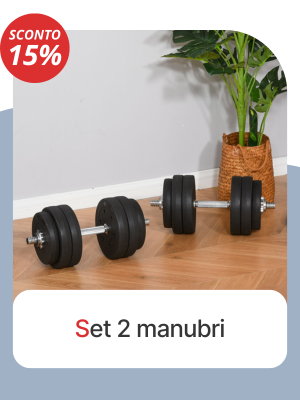 Set di 2 manubri