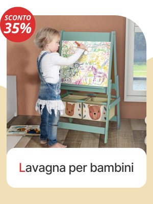 Lavagna cavalletto per bambini