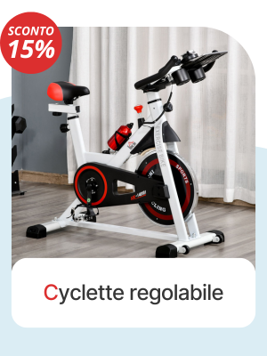 Cyclette regolabile