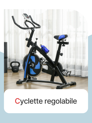 Cyclette regolabile