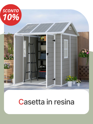 Casetta in resina