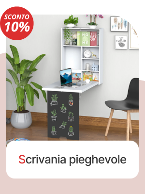 Scrivania pieghevole