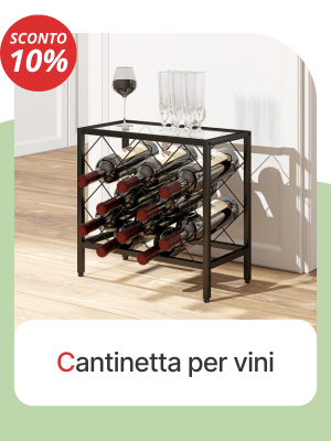 Cantinetta per 10 bottiglie