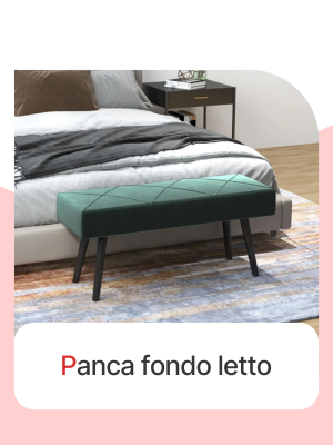 Panca fondo letto