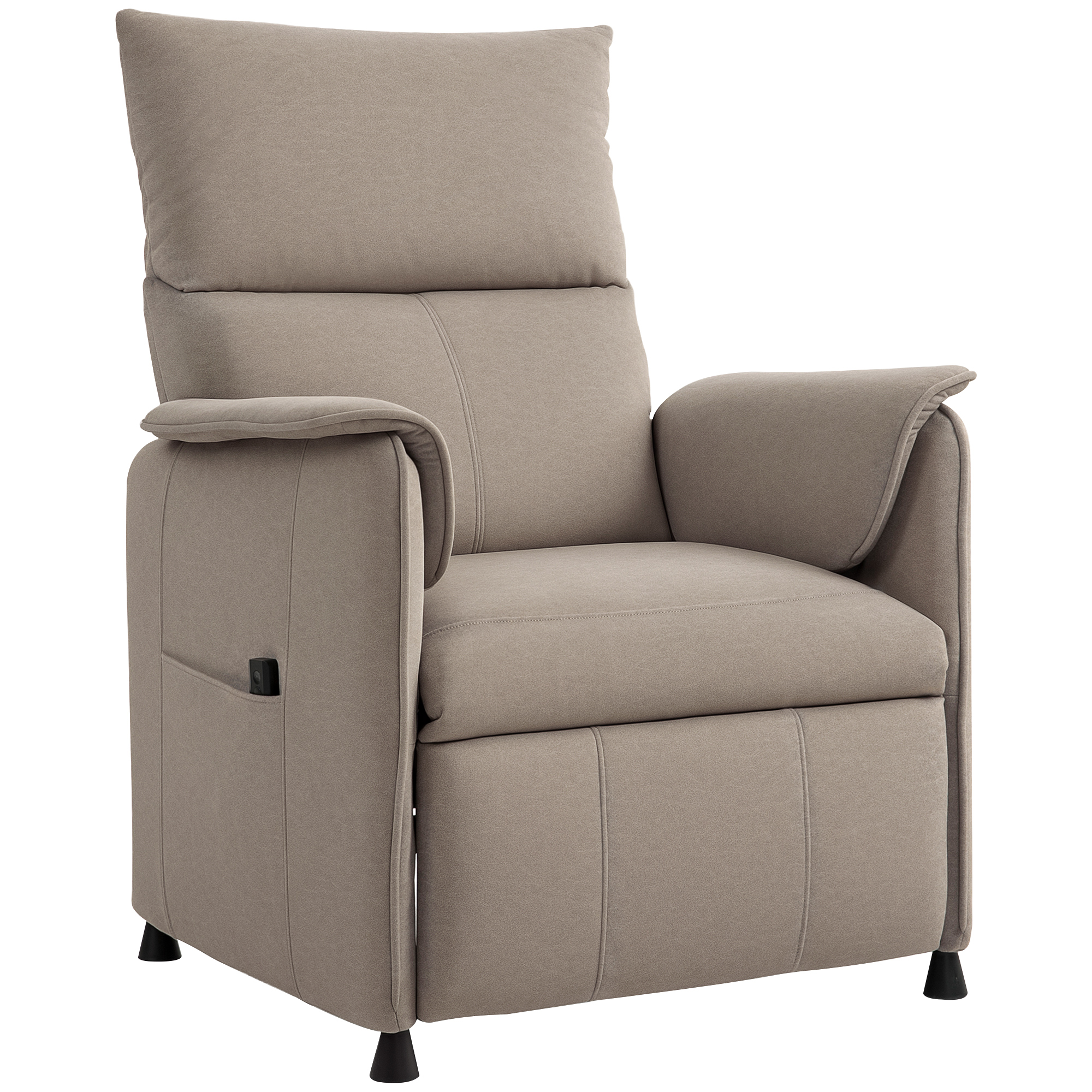 HOMCOM Fritadeira sem Óleo 6,5L 1700W Fritadeira de Ar Quente com 8 Programas Tela LED Tátil Temperatura Ajustável Temporizador e Cesta Antiaderente