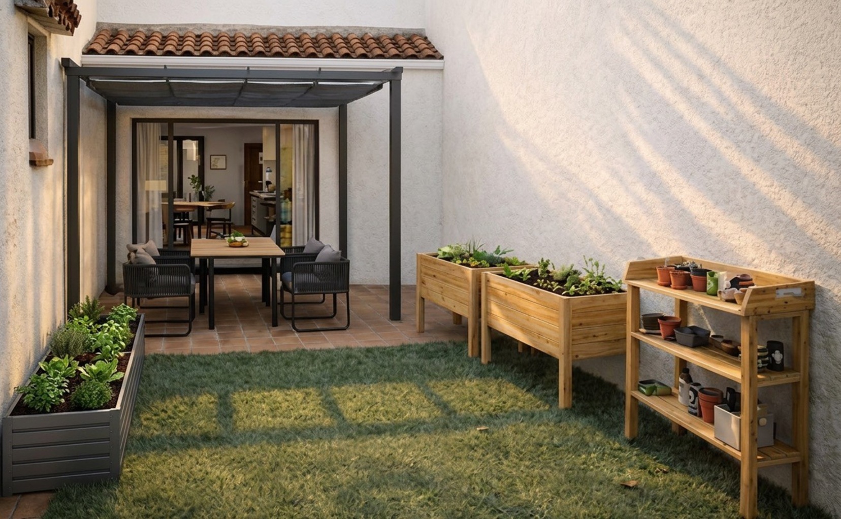 Cultivo em espaços reduzidos