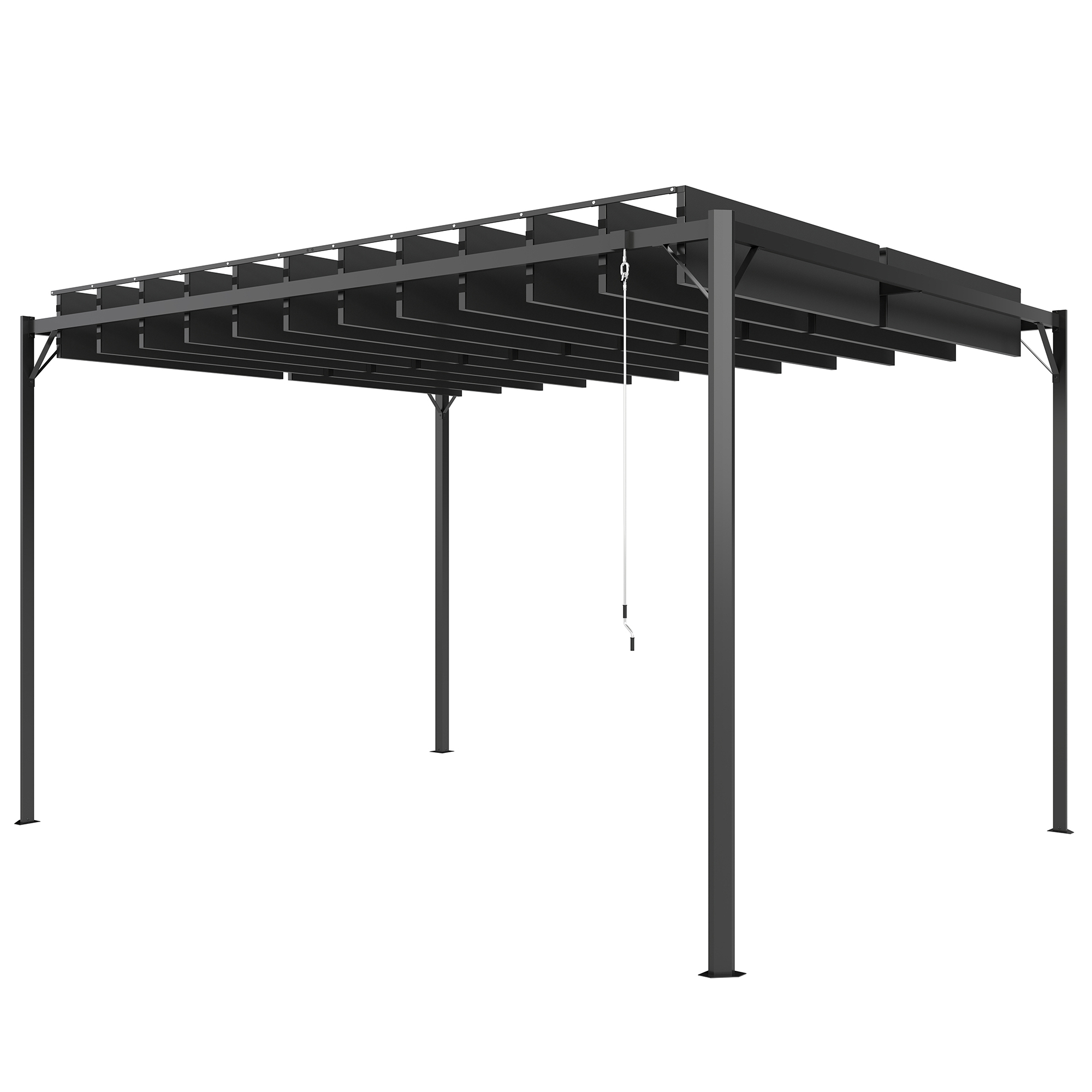  Pérgola de Jardim 3x4 m com Proteção UPF 50+