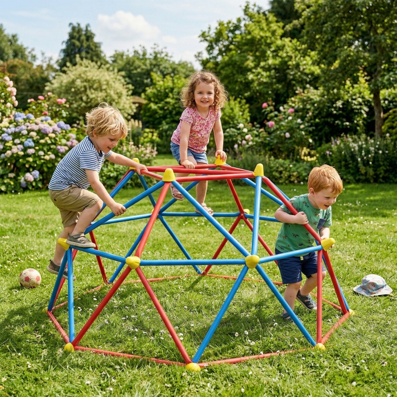 Cúpula Geométrica Parque Infantil