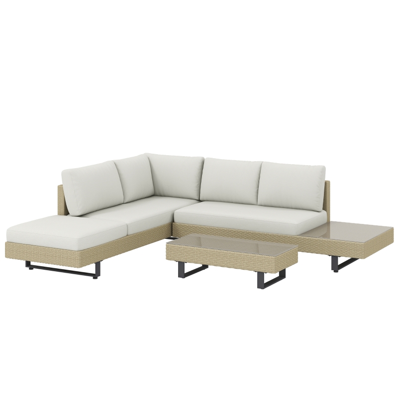 Conjunto de Jardim em Vime