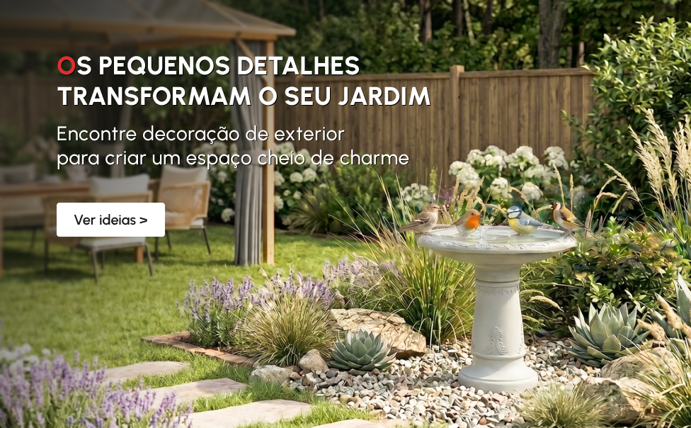 DECORAÇÃO DE EXTERIOR PARA CRIAR UM ESPAÇO CHEIO DE CHARME