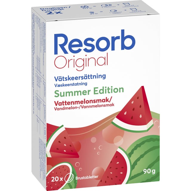 Resorb Original Summer Edition Vattenmelon 90 g