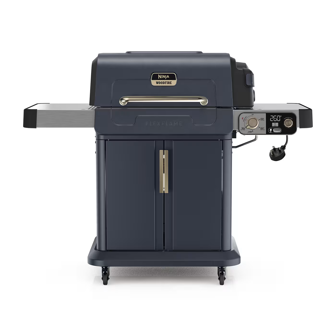 Image of Ninja, PG301UKBL, FlexFlame Gas BBQ &        Outdoor Cooking System