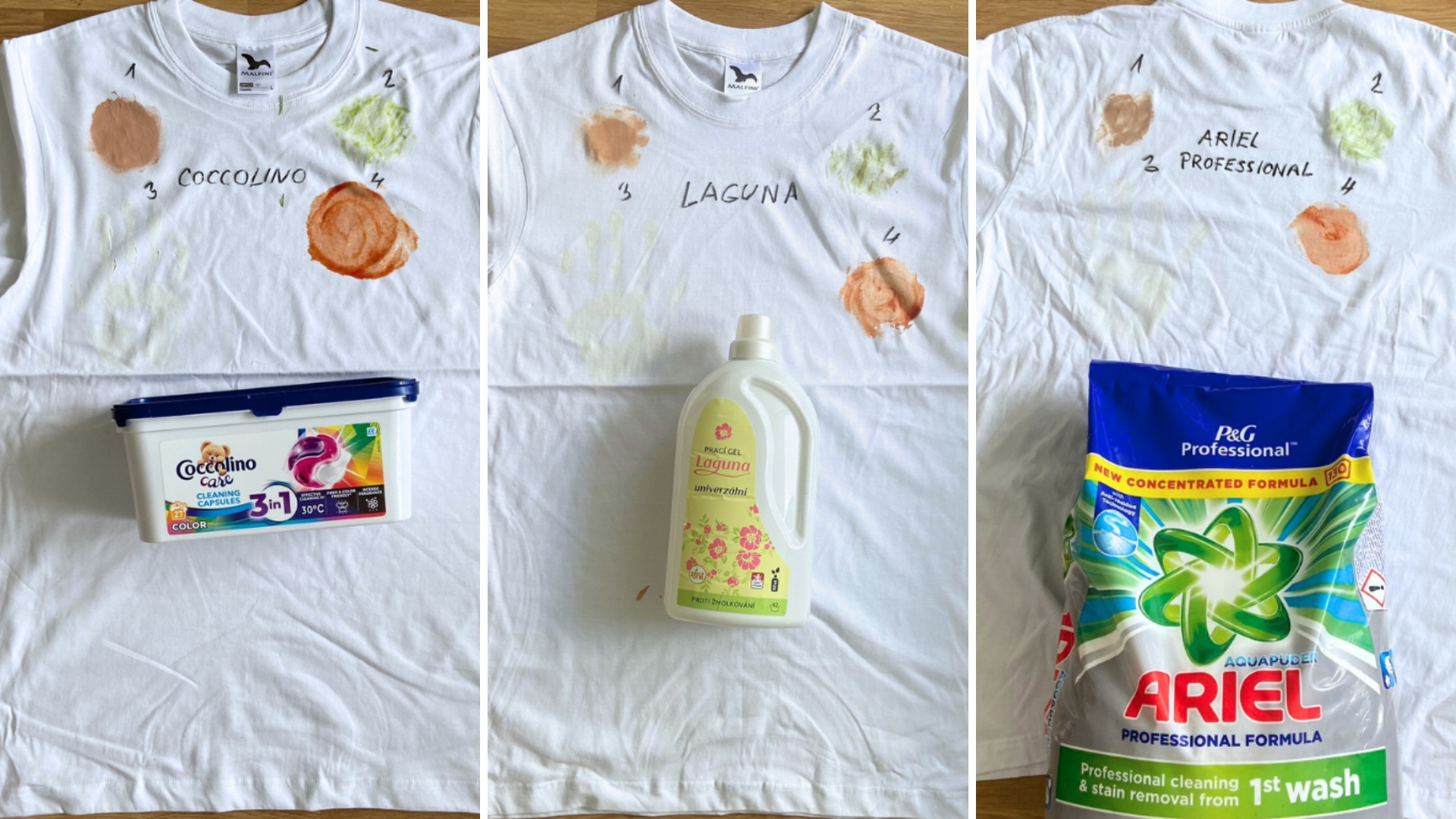 Nejlepší prací prášek, gel a kapsle: Vítězil levný gel z drogerie DM, zklamaly některé známé značky