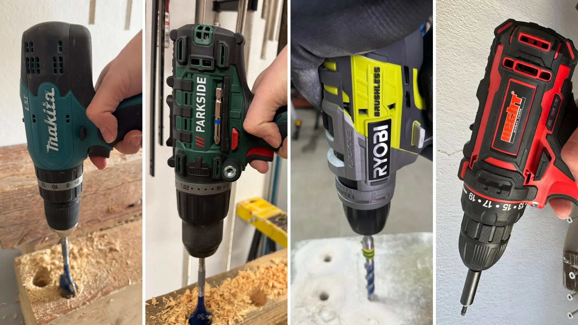 6 nejhorších aku vrtaček z našich testů (2024–2025): Selhává tento Parkside, Ryobi i Makita