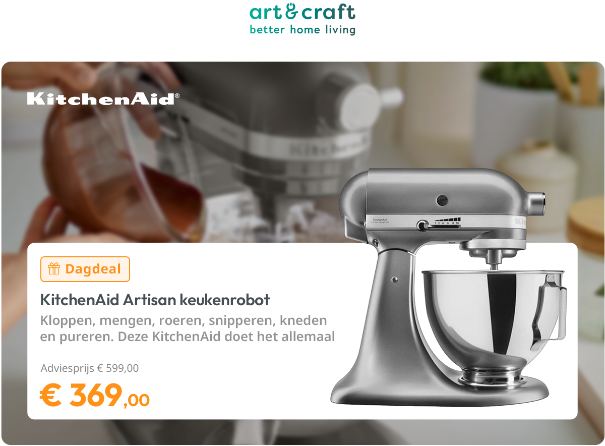 Kitchenaid Artisan KSM95PSECU Zilver