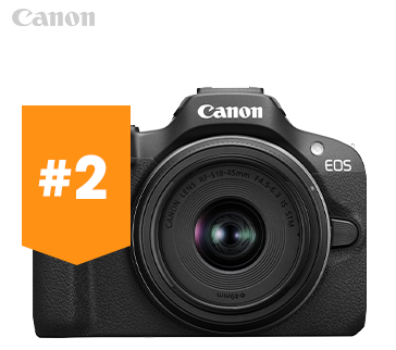 Canon EOS R100 Zwart + RF-S 18-45 IS STM