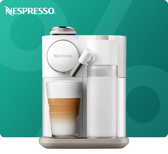 Nespresso - Tot 100% terugbetaald