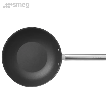 Smeg Wok 30cm Zwart