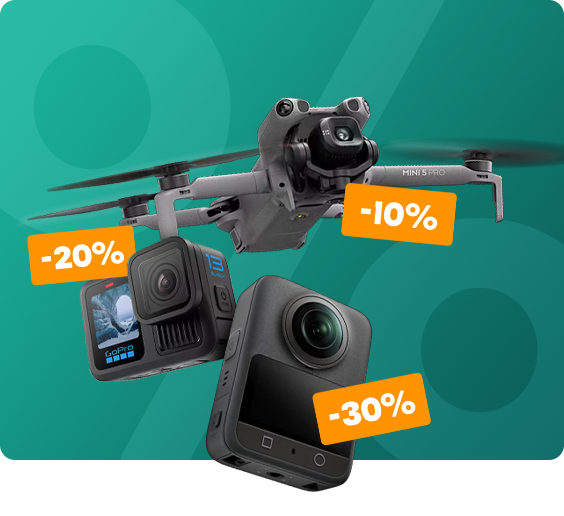 Black Friday Action Cams & Drones
