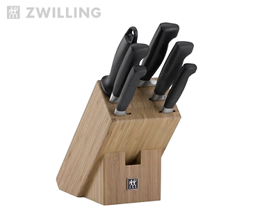 Zwilling 4 Star Messenblok bamboe 7-delig