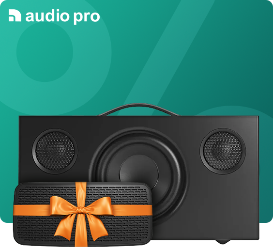 Audio Pro - Gratis speaker