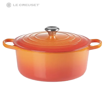 Le Creuset Gietijzeren Ronde Braadpan Oranjerood 28cm 6,7l