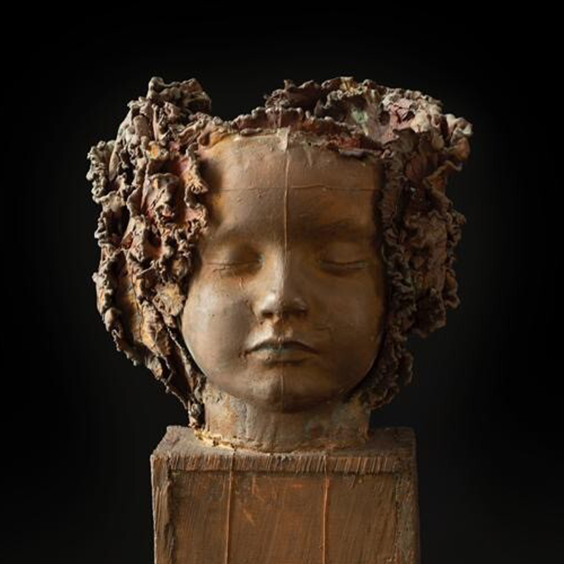 Rembrandt BUGATTI Deux léopards marchant, le mâle lève une patte – circa 1904-1934