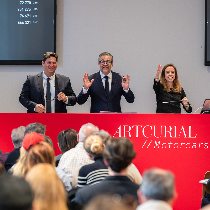 Vernissage à Chantilly