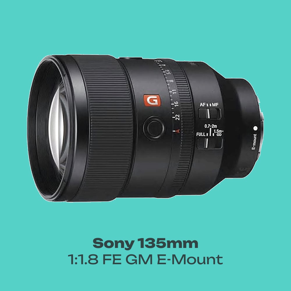 Sony 135mm 1:1.8 FE GM (SEL135F18GM) E-Mount