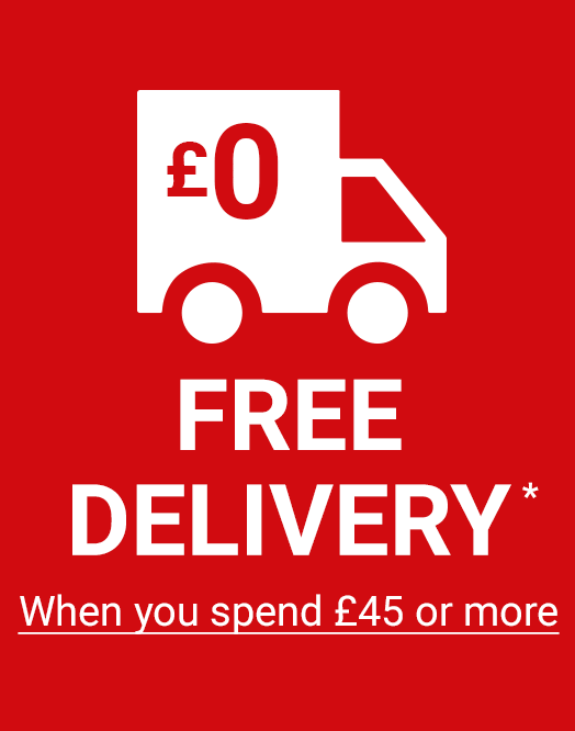 Free delivery from £45