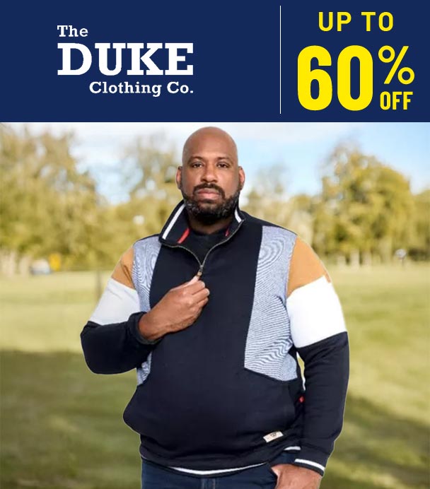 Duke up to 60 percent off