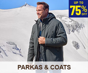 Men’s Parkas & Coats