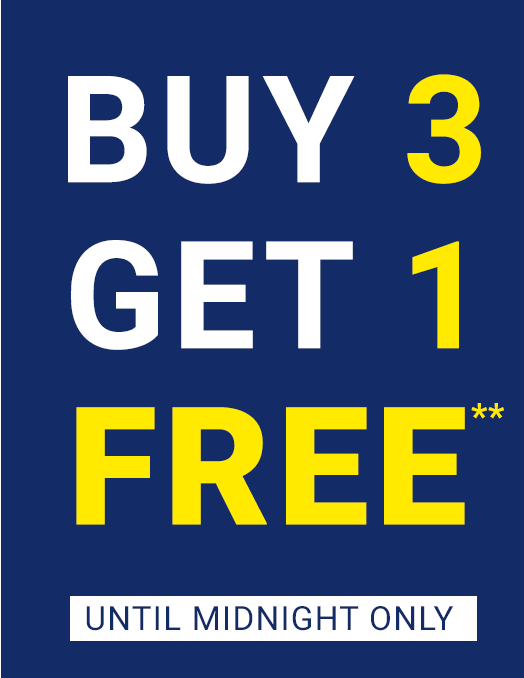 buy 3 get 1 free**