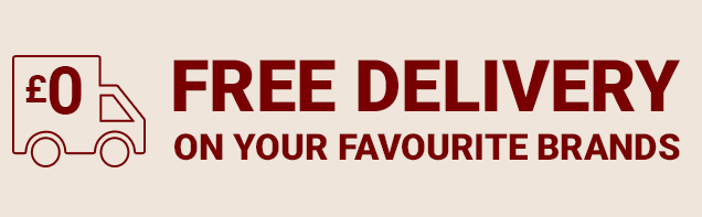 Free delivery on your favorite brands