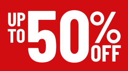 Up to 50% off