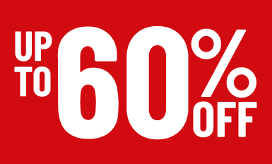 UP TO 60% OFF