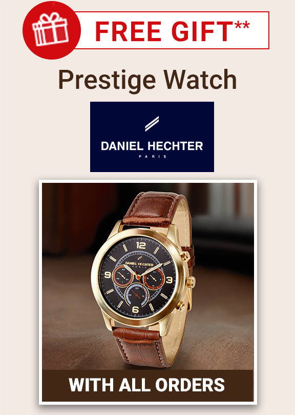 FREE GIFT** Prestige Watch