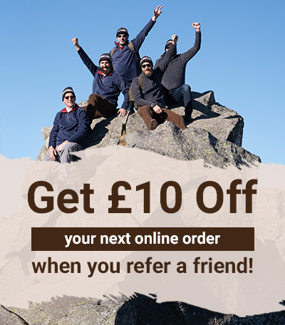 Get £10 off when you refer a friend