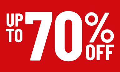 Up to 70% off