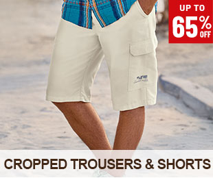 Cropped Trousers & Shorts 65% off