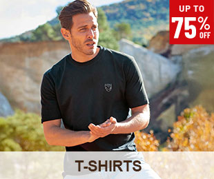 Up to 75% off t-shirts