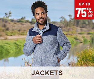Up to 75% off jackets