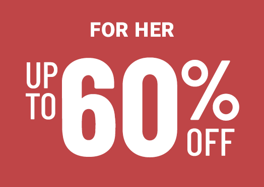 Women’s Selection up to 60 percent off