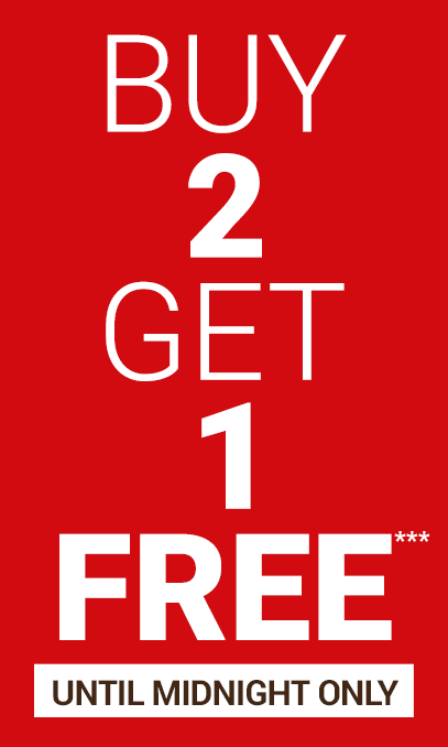 Buy 2, get 1 free***