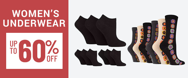 Women’s Underwear up to 60% off