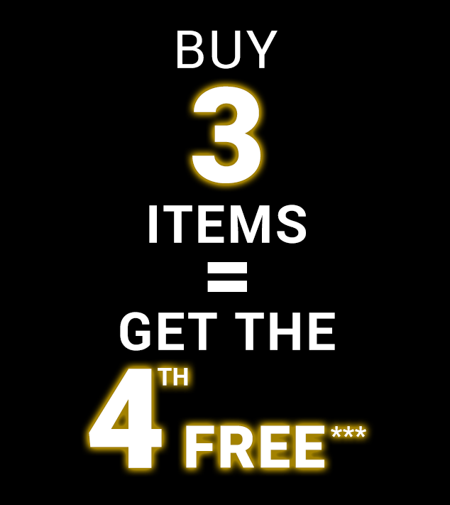 Buy three items, get the fourth free***