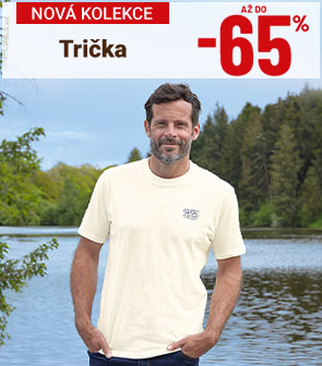 Trička s až 65 procentní slevou