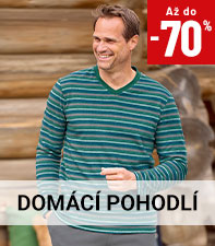 Domácí oblečení se slevou až 65 procent