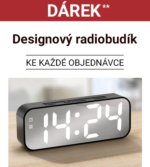 Dárek designový budík