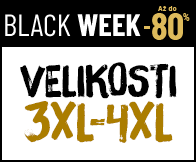 Velikosti 3XL-4XL se slevou až 80 procent